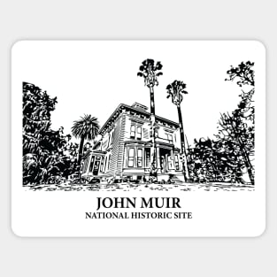 John Muir National Historic Site Magnet